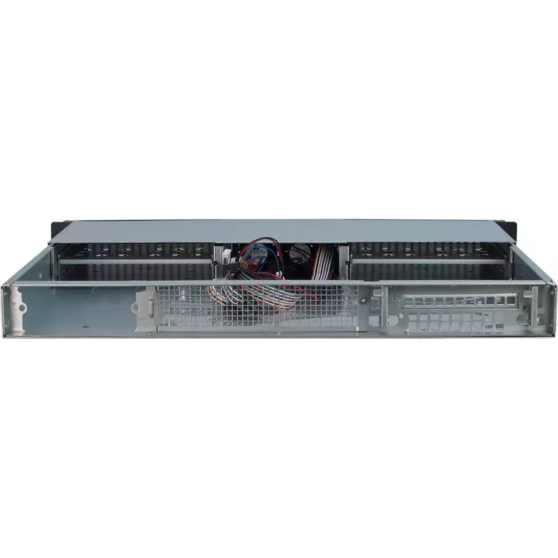 Serverinis korpusas Inter-Tech 1U-10240 Rack Juodas