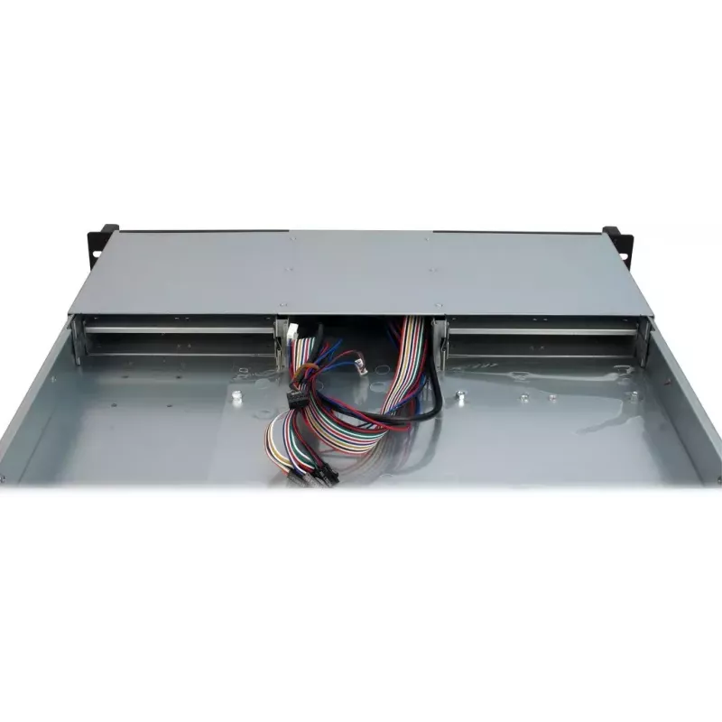 Serverinis korpusas Inter-Tech 1U-10240 Rack Juodas