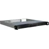 Serverinis korpusas Inter-Tech 1U-10240 Rack Juodas