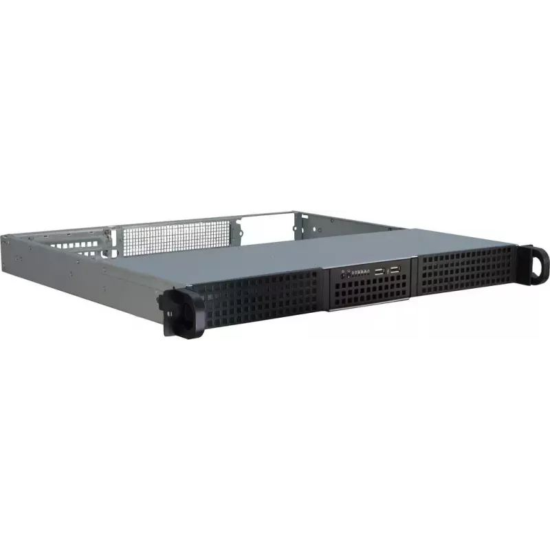 Serverinis korpusas Inter-Tech 1U-10240 Rack Juodas