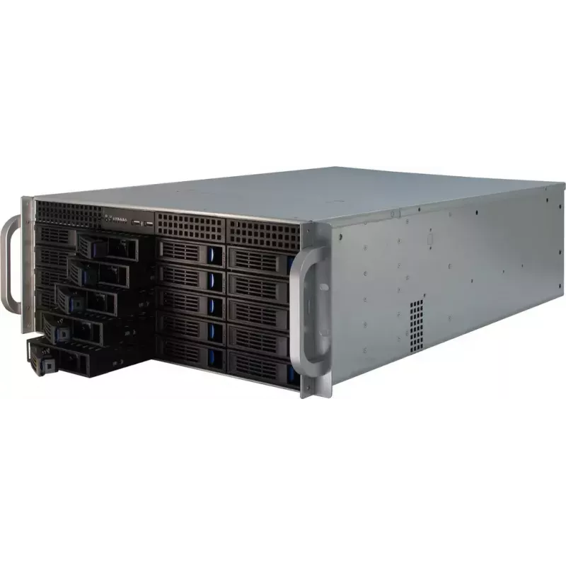 Serverio korpusas Inter-Tech IPC 4U-4420 Rack Blue