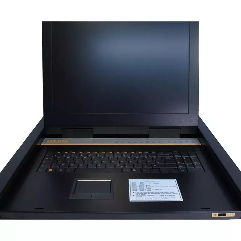 KVM konsolė Inter-Tech KVM-1708 17 colių 1280x1024