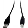 Sąsajų adapteris INTER-TECH KT-150D – RJ-45 (moteriška) į DVI‑D, laidinis, max 1980×1080, su USB A–B laidu, metalinis, juodas