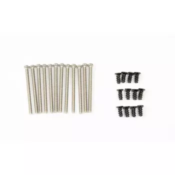 Ventiliatorių rinkinys Inter-Tech 88887368 12 cm juodas 3 vnt.