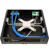 PC korpusas Inter-Tech IP-40 Small Form Factor juodas
