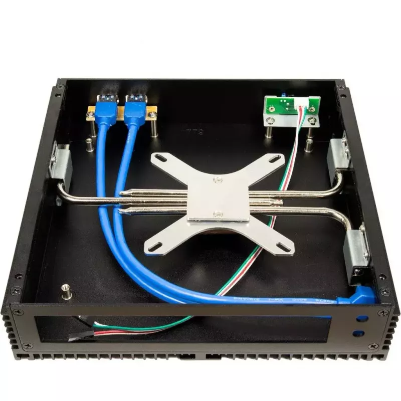 PC korpusas Inter-Tech IP-40 Small Form Factor juodas