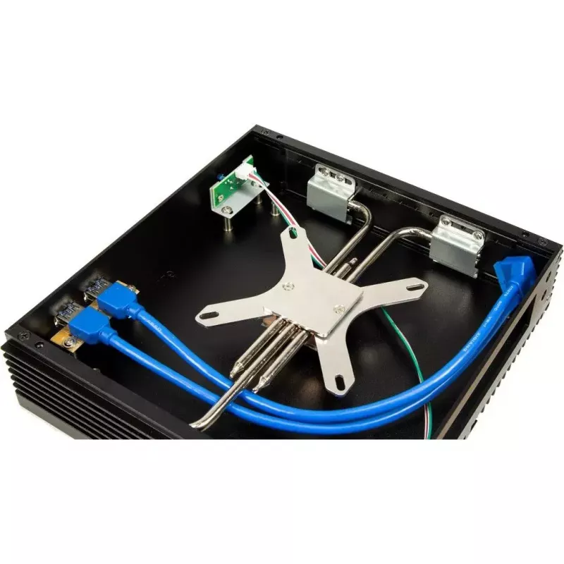 PC korpusas Inter-Tech IP-40 Small Form Factor juodas