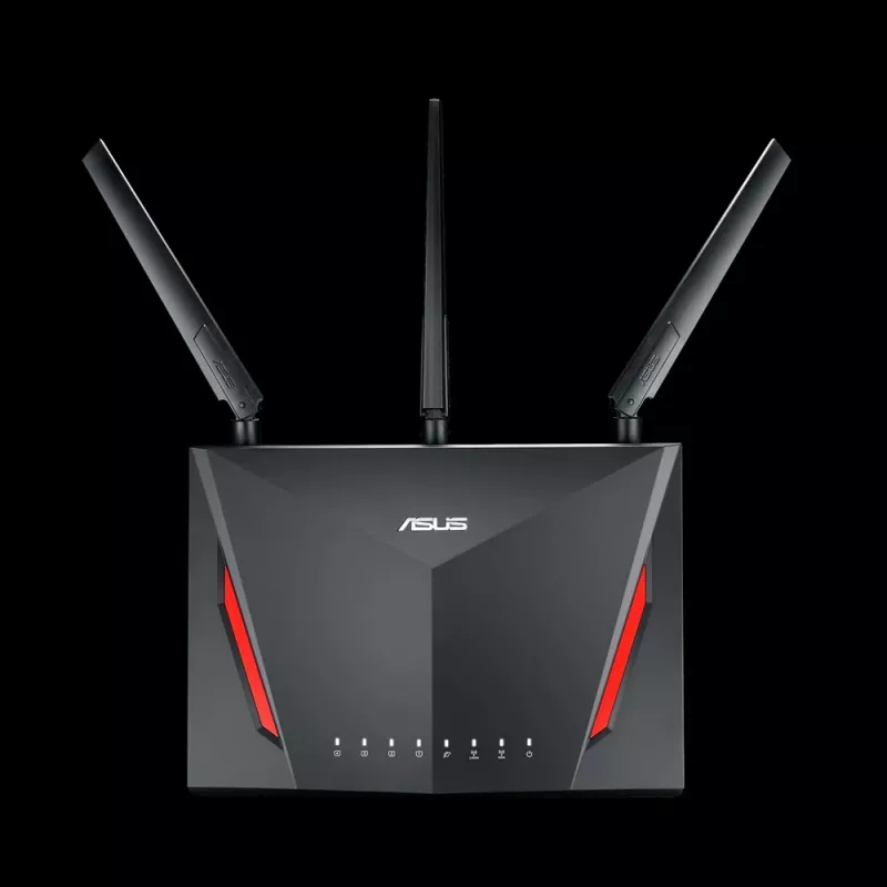 ASUS RT-AC2900 belaidis maršrutizatorius su 4 prievadų komutatoriumi