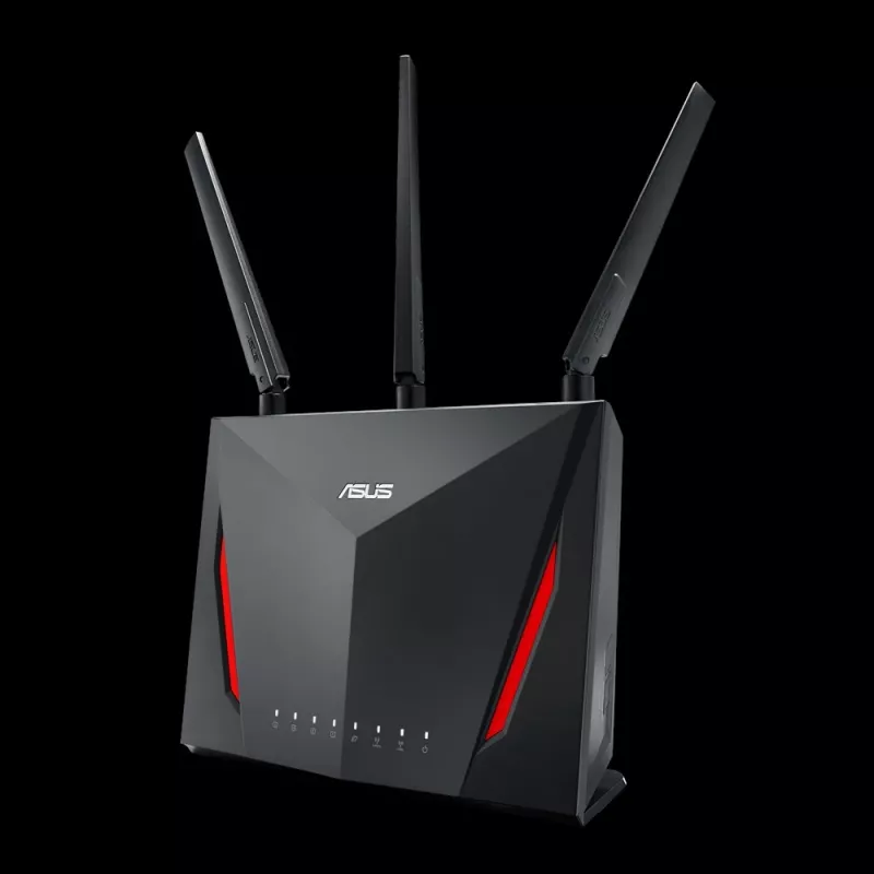 ASUS RT-AC2900 belaidis maršrutizatorius su 4 prievadų komutatoriumi