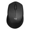 Logitech pelė M330 SILENT PLUS – belaidė RF, dešinei rankai, 1000 DPI, 3 mygtukai, slinkimo ratukas, juoda, maitinama baterija
