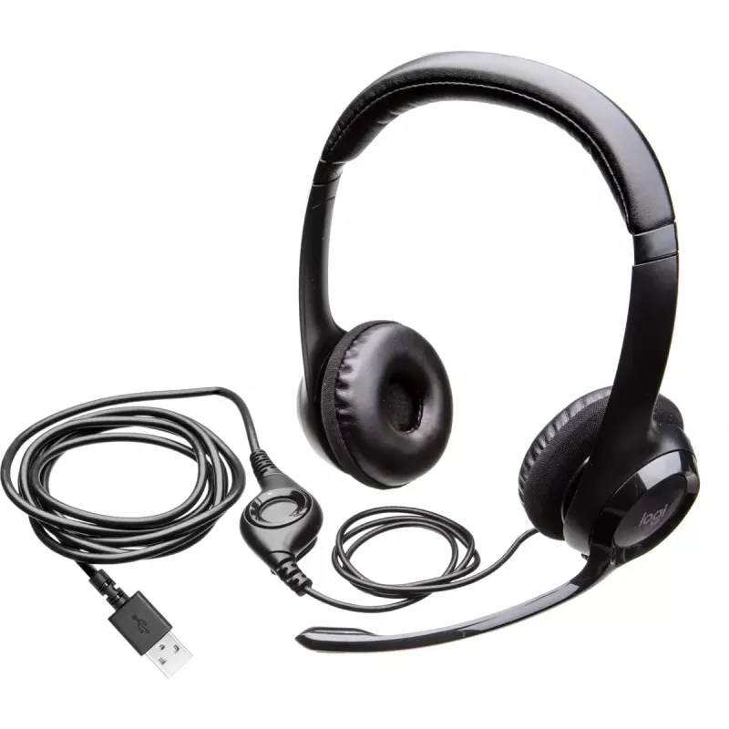 Ausinės Logitech H390 USB kompiuterinės ausinės