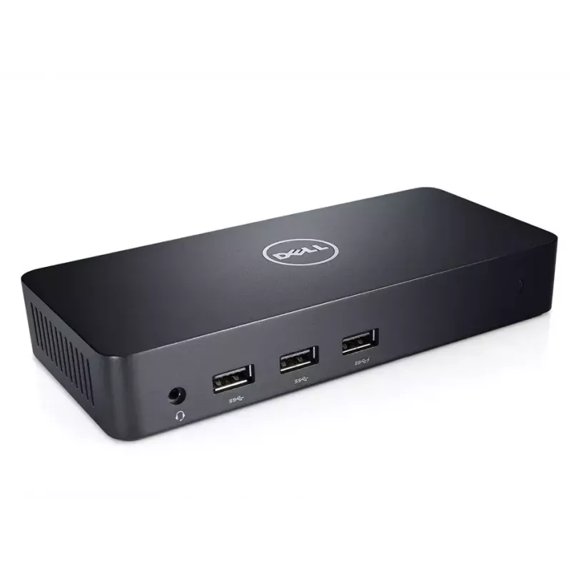 DELL D6000 USB 3.2 Gen 1 (3.1 Gen 1) Type-C juoda dokovimo stotelė