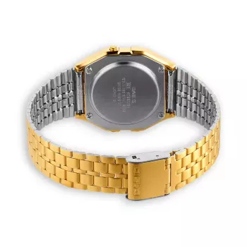 Rankinis laikrodis Casio A159WGEA-1EF auksinis sidabrinis