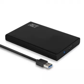 Išorinis dėklas 2.5 inch SATA kietajam diskui arba SSD ACT AC1215 be varžtų, USB 3.2 Gen1