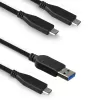 Išorinis HDD/SSD dėklas ACT AC1225 2,5 colio SATA USB-C 3.2 Gen2 juodas