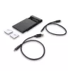 Išorinis HDD/SSD dėklas ACT AC1225 2,5 colio SATA USB-C 3.2 Gen2 juodas