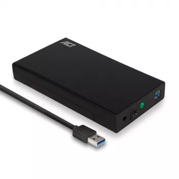 Išorinis HDD/SSD dėklas ACT AC1405 3,5 colio SATA USB 3.2 Gen1 juodas