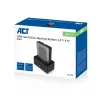 ACT 2,5 colio / 3,5 colio SATA kietojo disko / SSD dokavimo stotelė USB 3.2 Gen1 juoda