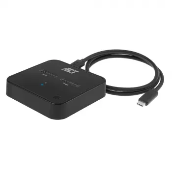 ACT AC1502 M.2 NVMe/PCIe dvigubų SSD dokų klonavimo stotelė, USB-C 3.2 Gen2