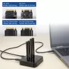 ACT AC1502 M.2 NVMe/PCIe dvigubų SSD dokų klonavimo stotelė, USB-C 3.2 Gen2