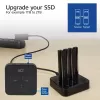 ACT AC1502 M.2 NVMe/PCIe dvigubų SSD dokų klonavimo stotelė, USB-C 3.2 Gen2