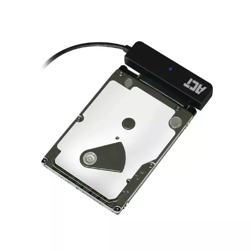 ACT USB-C adapterio laidas prie 2,5 colio SATA HDD/SSD AC1525 0,15 m juodas