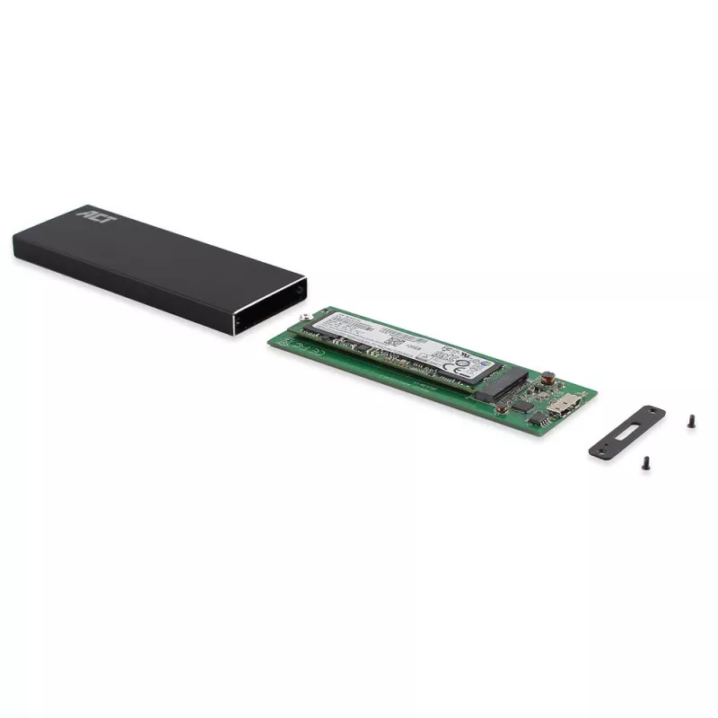 Išorinis SSD dėklas ACT M.2 USB 3.2 Gen1 Juodas 5 Gbit/s