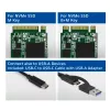 Dėklas SSD ACT AC1615 USB-C M.2 NVMe PCIe 10 Gbit/s Juodas