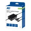 ACT AC2005 USB-C nešiojamojo kompiuterio įkroviklis 65W, Power Delivery, 3 m
