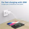 ACT AC2122 USB-C & USB-A įkroviklis 20W su Power Delivery PPS, Quick Charge, GaNFast