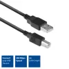 ACT USB 2.0 jungiamasis laidas A kištukas - B kištukas 3 metrai