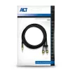 ACT 5 m aukštos kokybės garso jungiamasis laidas 1x 3,5 mm stereo lizdas - 2x RCA