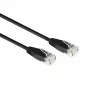 ACT Black 2.0 metro U/UTP CAT6 patch kabelis su RJ45 jungtimis