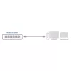 ACT Black 15.0 metro CAT6 U/UTP patch laidas su RJ45 jungtimis