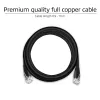 ACT Black 15.0 metro CAT6 U/UTP patch laidas su RJ45 jungtimis