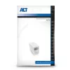 Modulinis RJ-45 jungiklis ACT AC4105 Baltas 1×RJ-45 2×RJ-45