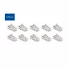 ACT AC4110 RJ-45 kištukas CAT5E, sidabriniai kontaktai, permatomas, 10 vnt.