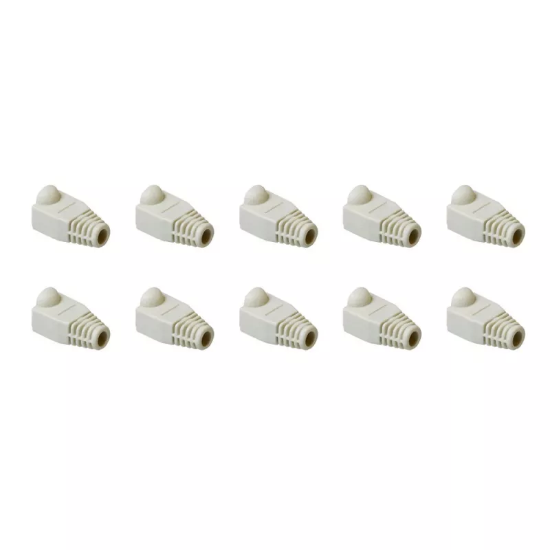 ACT UTP kabelio gaubtukai, RJ45, pilki, 10 vnt.