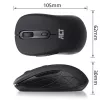 Belaidė pelė ACT Wireless Mouse 1600 DPI optinė dešinei rankai 4 mygtukai
