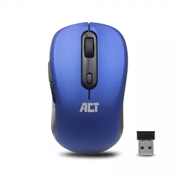 Belaidė pelė ACT AC5140, 1600 DPI, optinė, RF, mėlyna, dešinei rankai