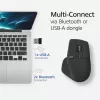 ACT belaidė pelė AC5146 su Bluetooth ir USB-A imtuvu, 2400 DPI, tyliu spragtelėjimu, ekologiška
