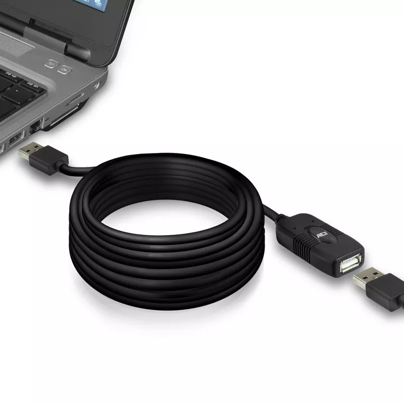 USB 2.0 ilgintuvas ACT AC6010 10 metrų