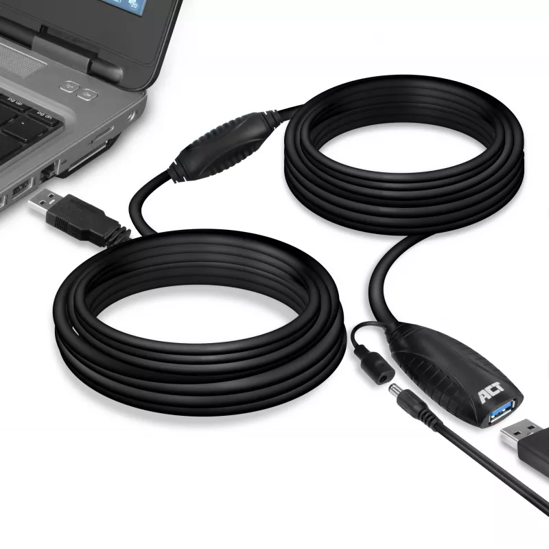 USB signalo stiprintuvas ACT AC6110 10 metrų