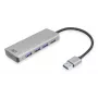 USB Hub ACT AC6121 4× USB-A 5 Gbit/s aliuminis