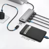 USB Hub ACT AC6121 4× USB-A 5 Gbit/s aliuminis