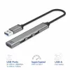 ACT AC6325 USB 3.2 Gen 1 Type-A USB šakotuvas 4 prievadai pilka spalva