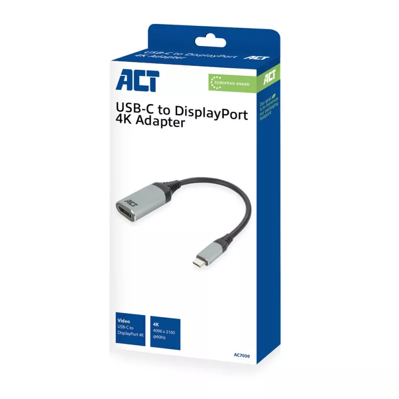 USB-C į DisplayPort adapteris ACT AC7030