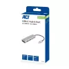 ACT AC7072 USB 3.2 Gen 1 Type-C centrinis įrenginys 5000 Mbit/s juoda pilka