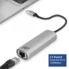 USB-C Ethernet adapterius ACT AC7081 2,5 Gbit/s aliuminis
