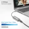 USB-C Ethernet adapterius ACT AC7081 2,5 Gbit/s aliuminis